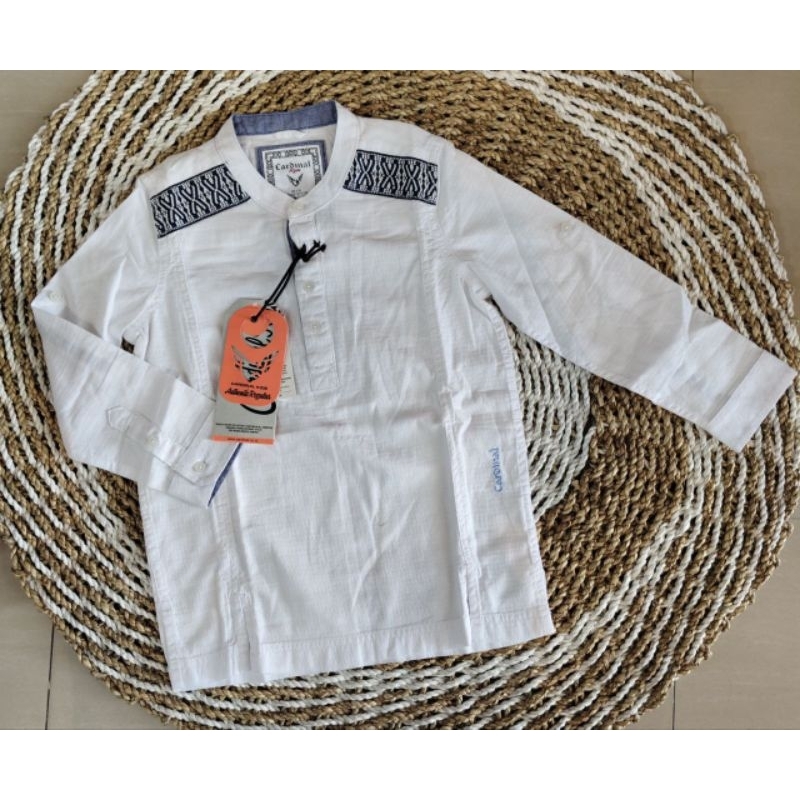 BAJU KEMEJA KOKO TAQWA CARDINAL KIDS BAJU KOKO ANAK CARDINAL