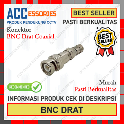 CCTV Konektor BNC Drat / Connector BNC Drat / Konektor CCTV Drat BNC