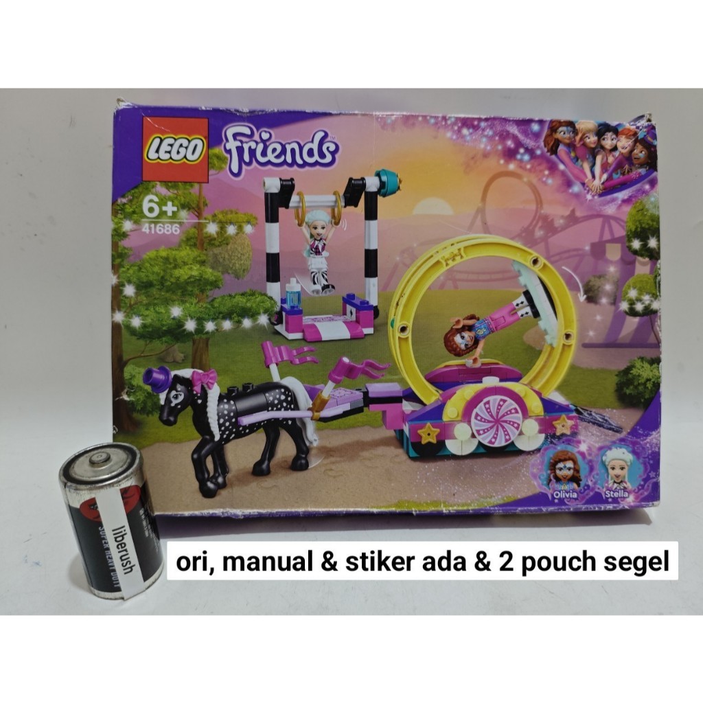lego 41686 lego friends magical acrobatics brick