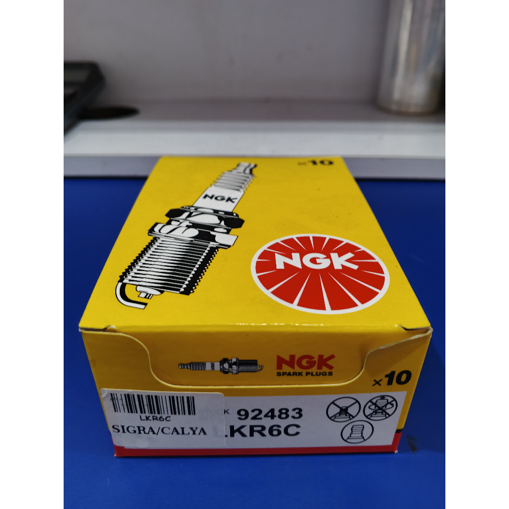Busi Original NGK LKR6C Untuk Mobil TOYOTA CALYA/AGYA