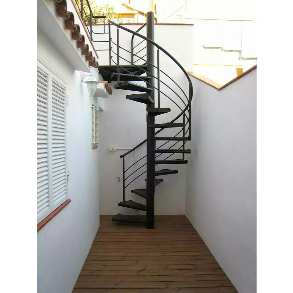 TANGGA PUTAR, TANGGA KEONG,TANGGA SPIRAL,BAHAN BESI PLAT BOARDESK