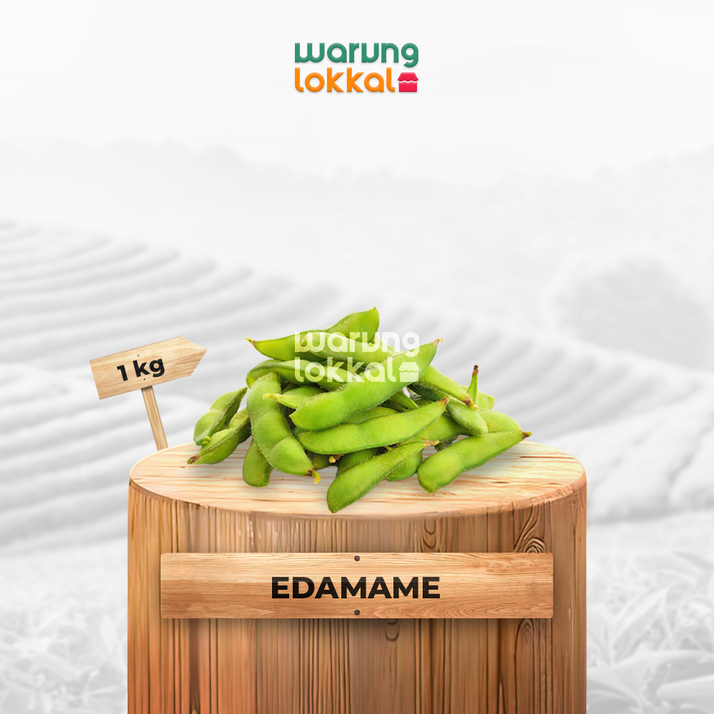 

Edamame 1kg - Warung Lokkal
