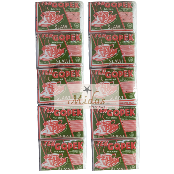 

SDF Teh Gopek Slawi 10 x 40 Gram