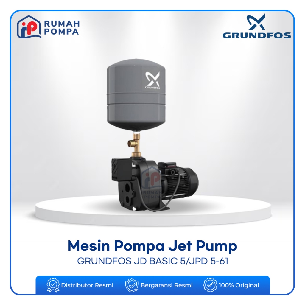 POMPA AIR JETPUMP GRUNDFOS JD BASIC 5 JPD 5-61