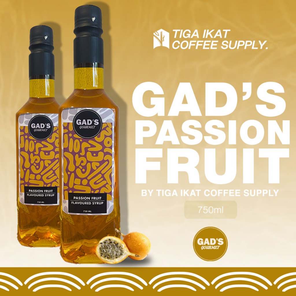 

Gads Sirup Passion Fruit - Coffee Syrup Flavour - 750 ml