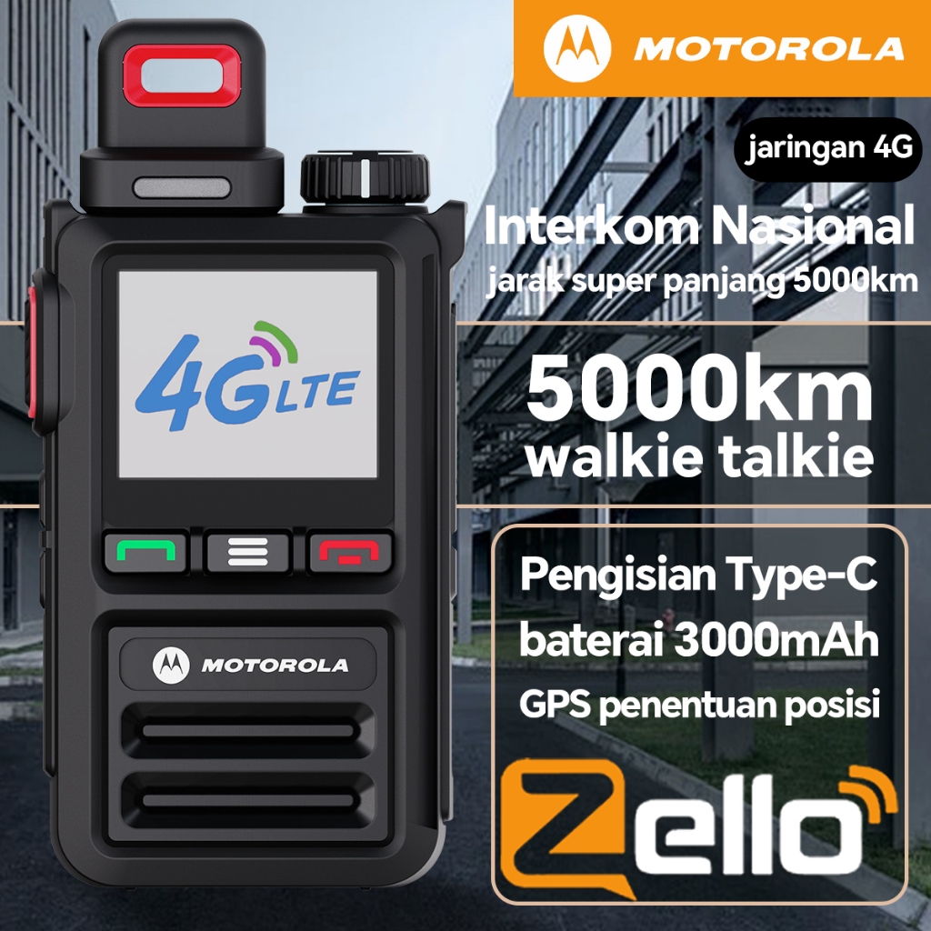 【5000KM】HT Motorola POC T68 SIM Card Global PTT Two Way Radio GPS WIFI POC Walkie Talkie REAL PTT/mo