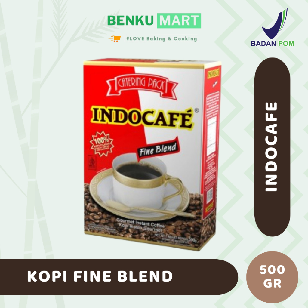 

Indocafe Fine Blend Refill Pack 500 gr | Bubuk Kopi indocafe