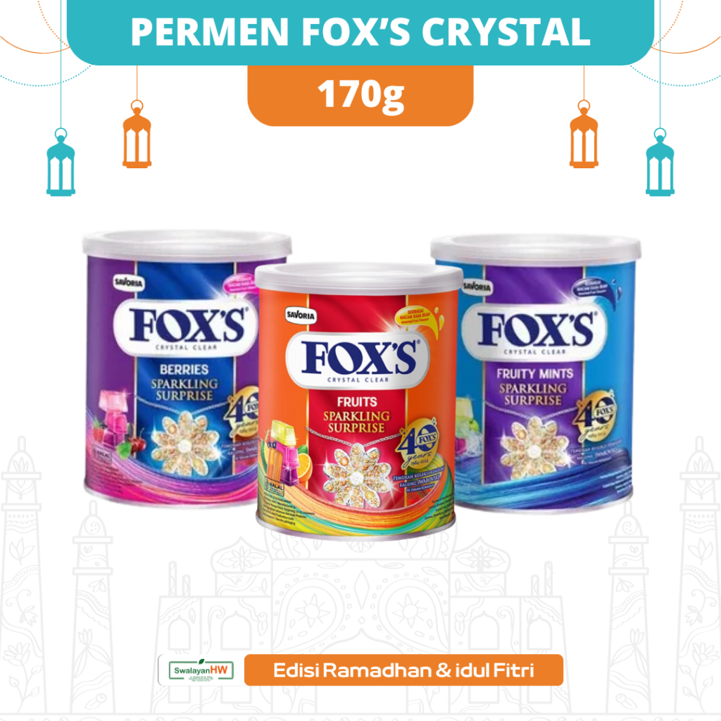 

PERMEN FOX'S KALENG 180GR I ED 10 2026