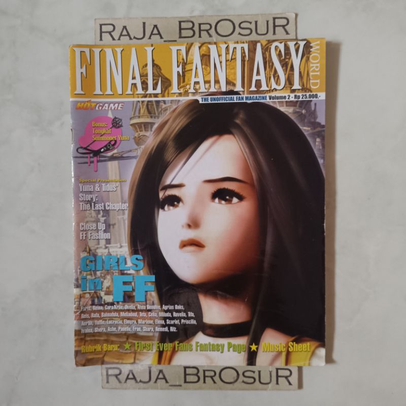 Majalah Buku Final Fantasy World Hotgame Volume 2