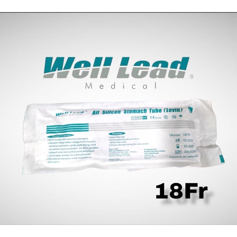 WELL LEAD Silicone Stomach Tubee Selangg Makan Silikon NGT Dewasa