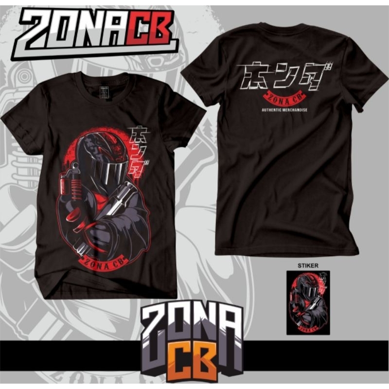 KAOS ZONA CB ORIGINAL / kaos cb gl megapro tiger gl100