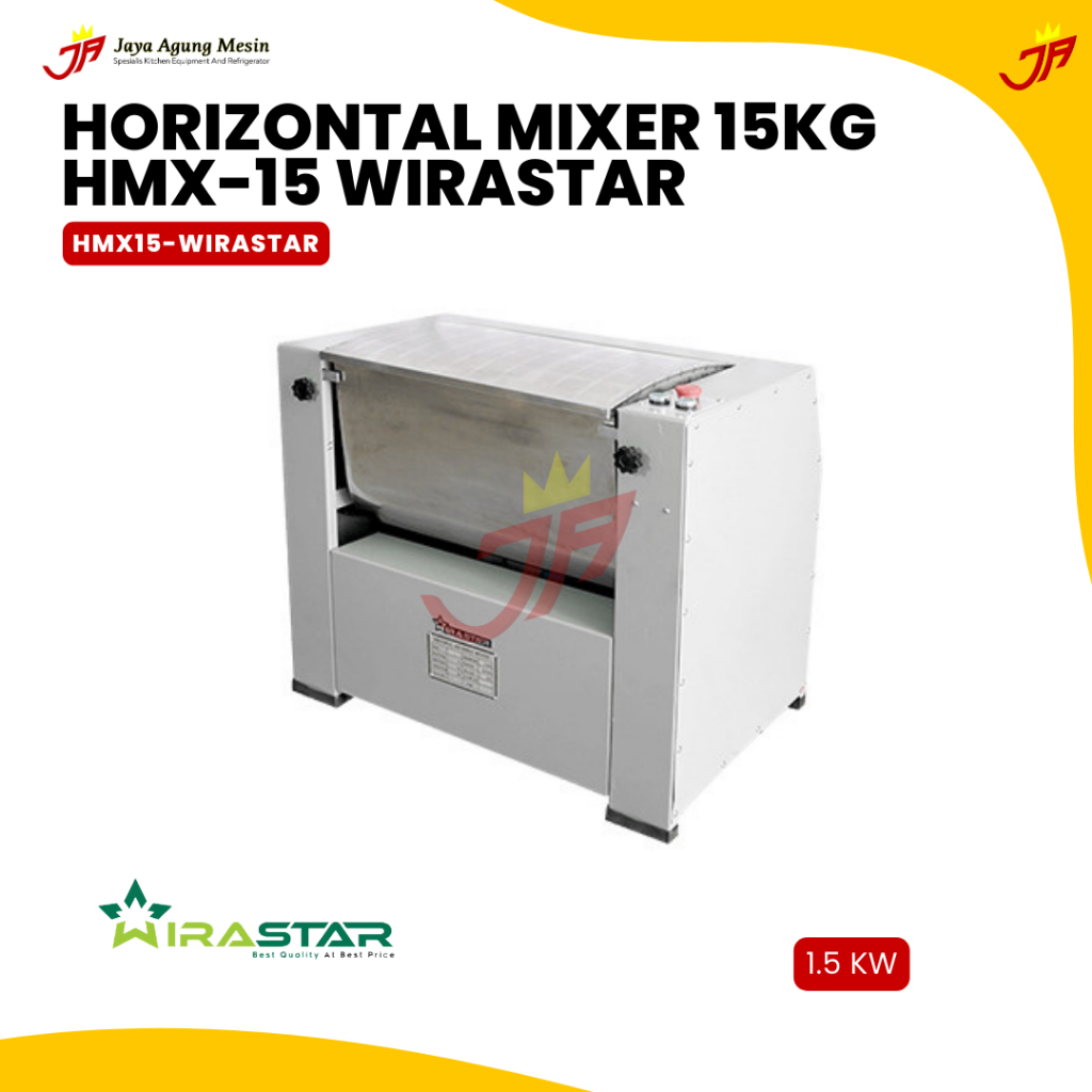 WIRASTAR Horizontal Mixer 15kg HMX-15 Wirastar