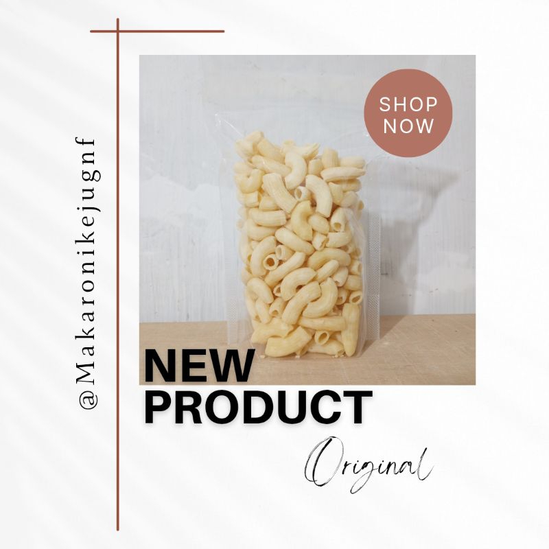 

MAKARONI KEJU KEMASAN 250GRM
