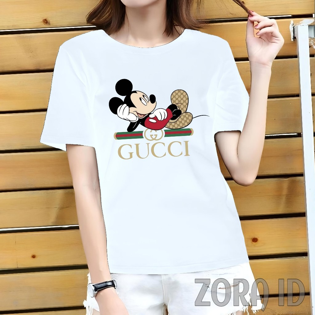 ZORA ID KAOS TSHIRT WANITA DEWASA KEKINIAN / ATASAN KAOS WANITA DEWASA KEKINIAN / KAOS LENGAN PENDEK