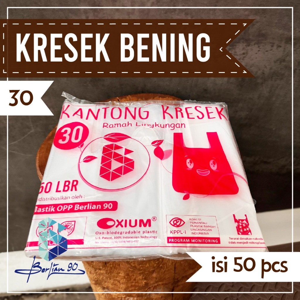 Kresek bening trsparan kantong kresek pe bening transparan kresek bening 24