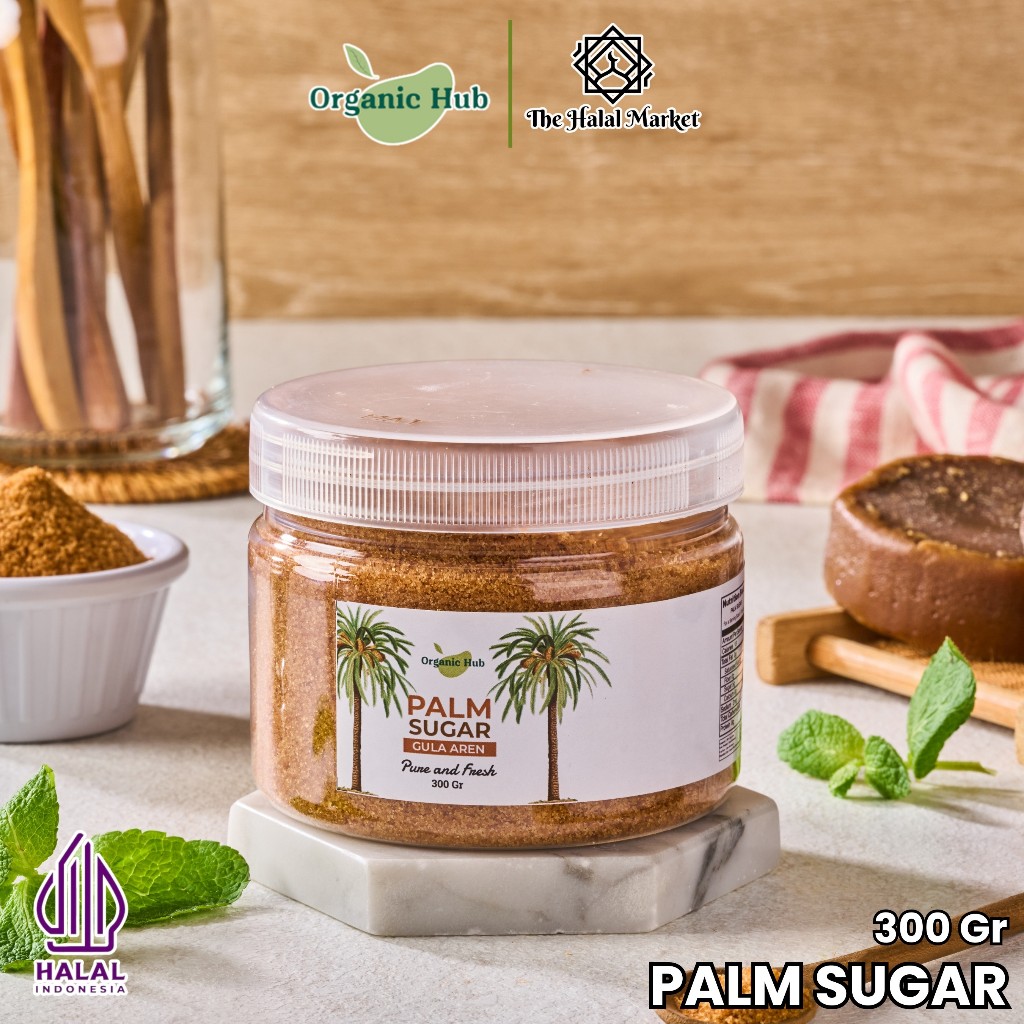 

Organic Hub Palm Sugar Powder Original Gula Aren Bubuk Organik Asli 100% Premium Quality 160gr