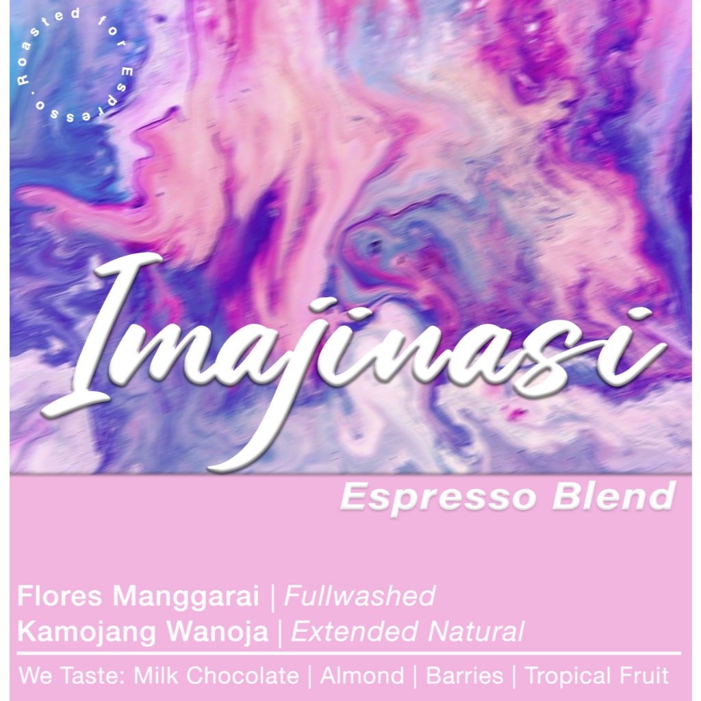 

Biji Kopi Espresso Blend Full Arabica - Imajinasi Blend