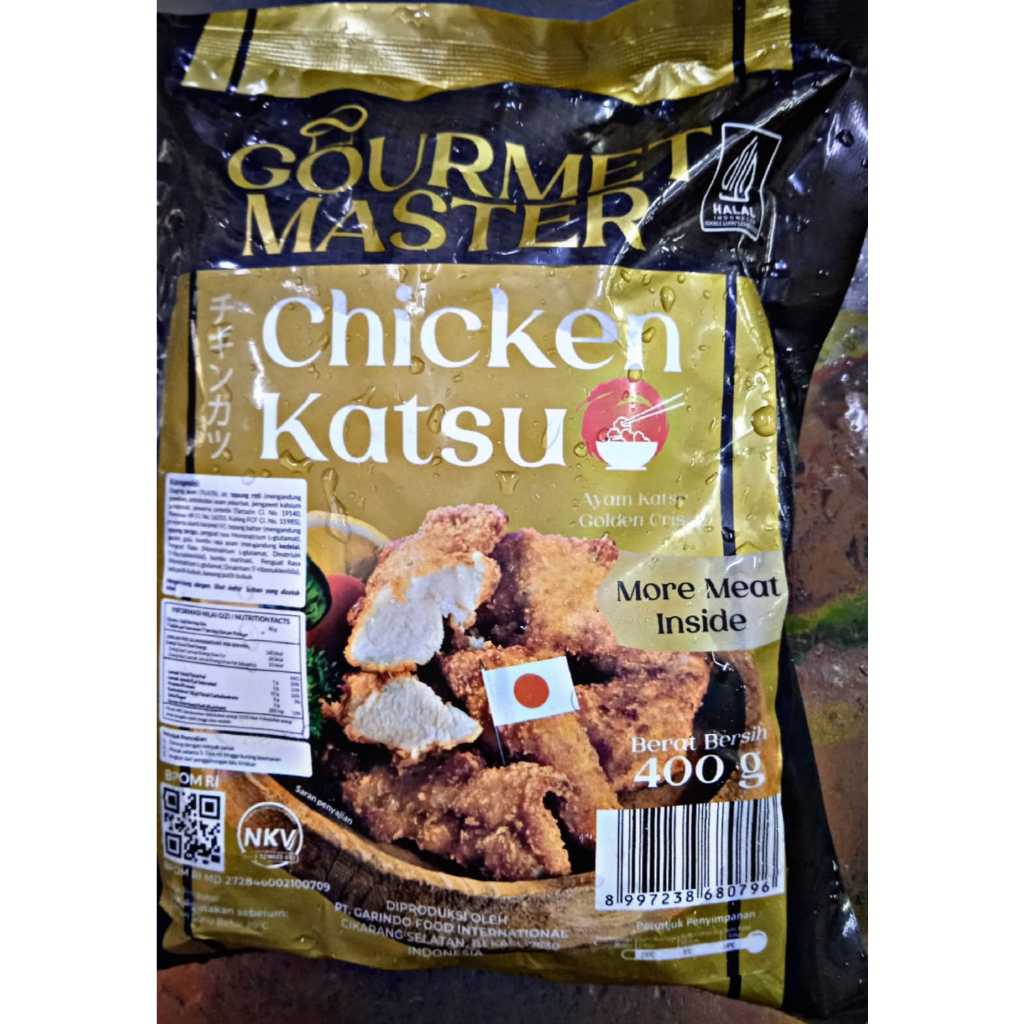 

Gourmet Master Chicken Katsu 400 gram