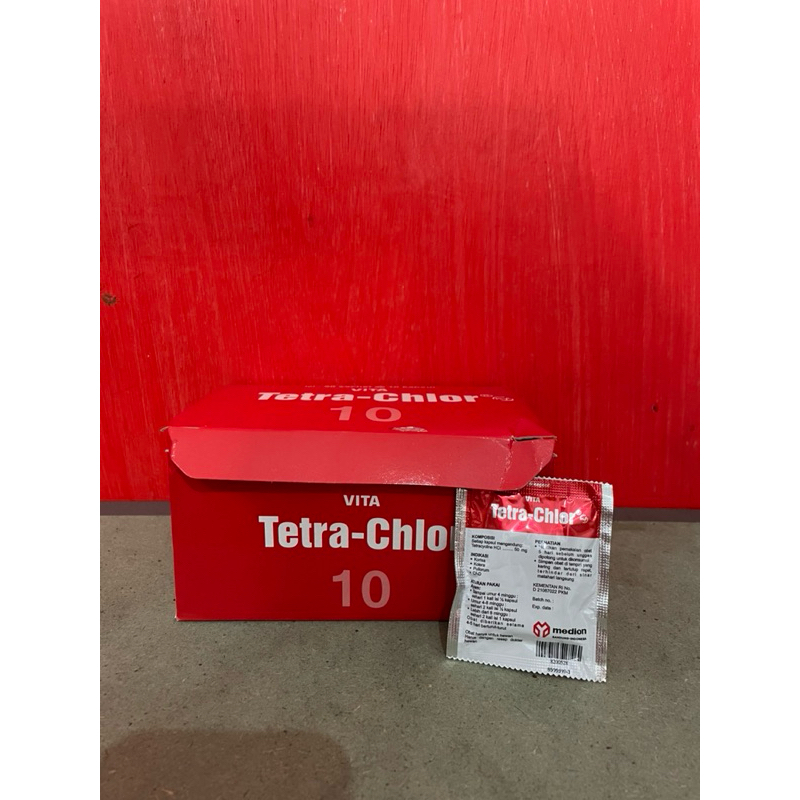 vitamin ayam tetra chlor vitamin unggas vita tetra-chlor sachet
