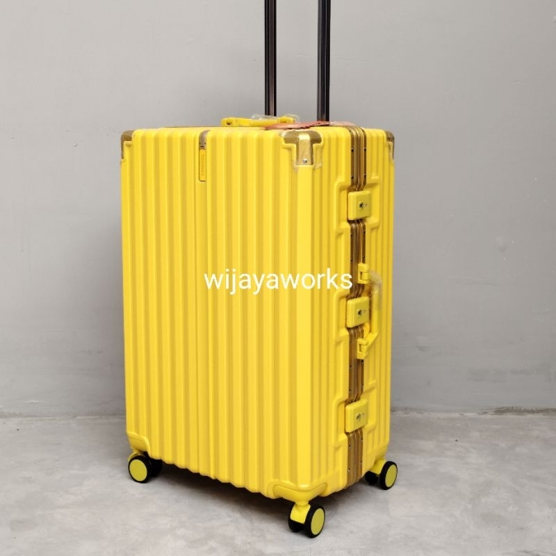 KOPER PREMIUM SEMI ALUMINIUM 28 INCHI NON ZIPPER Tanpa Resleting ROAMING