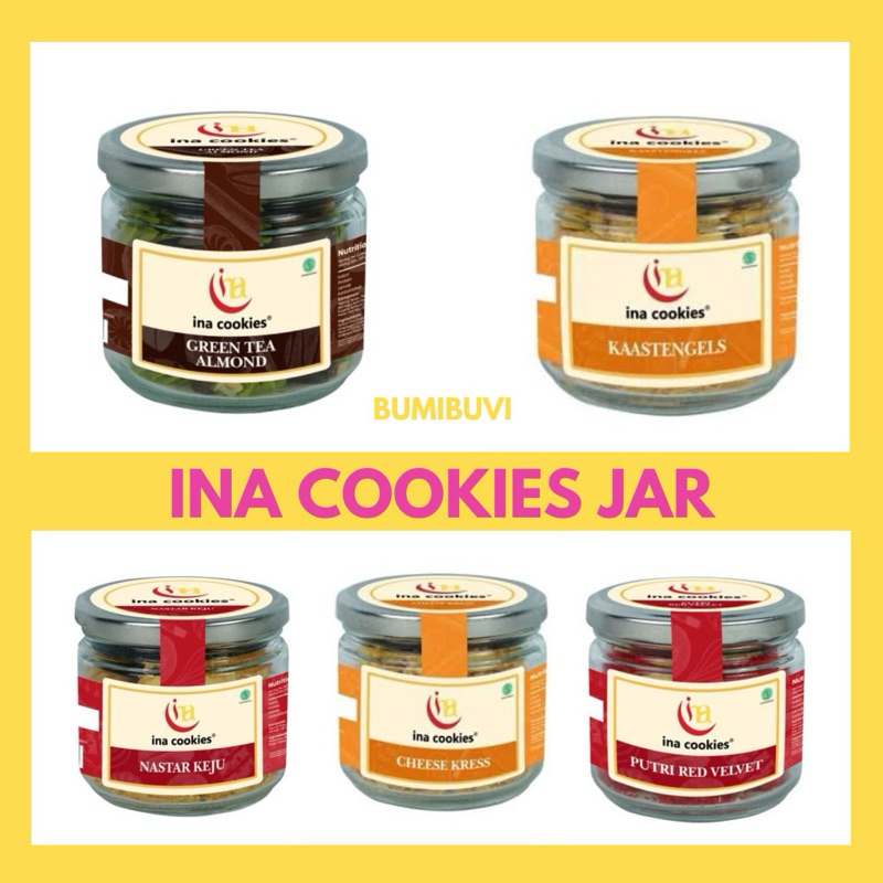 

Kue Kering Lebaran Idul Fitri Hampers (PROMO) INA COOKIES JAR KACA