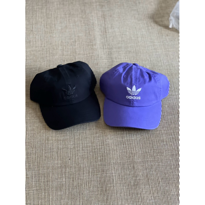 ADIDAS BASEBALL CAP BLACK & PURPLE