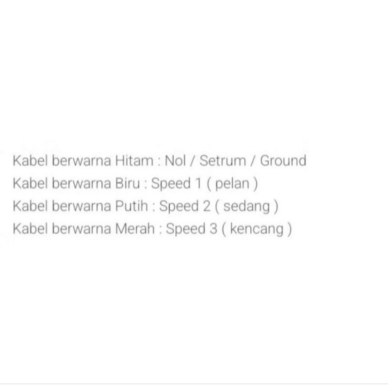 ￼Dinamo Kipas Angin GMC 18 inch Terbaru