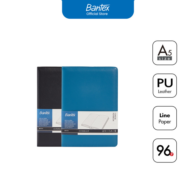 

Bantex Buku Jurnal Kerja / Catatan Classic Bahan Kulit PU Ukuran A5 W # BR1010