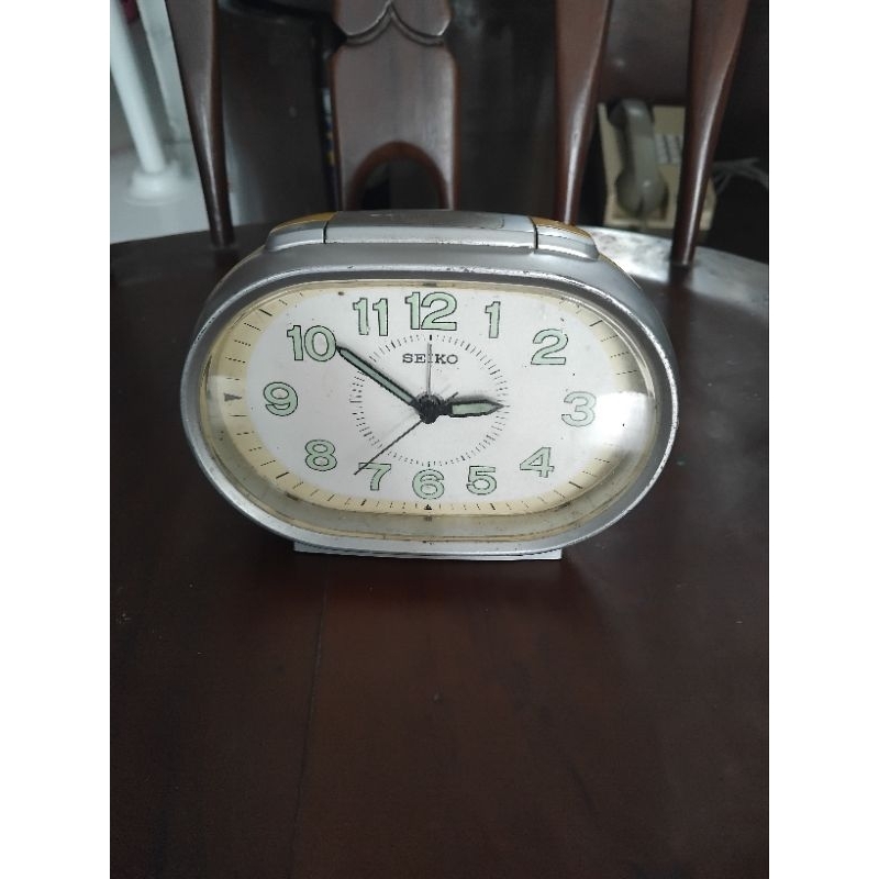 JAM MEJA SEIKO ALARM