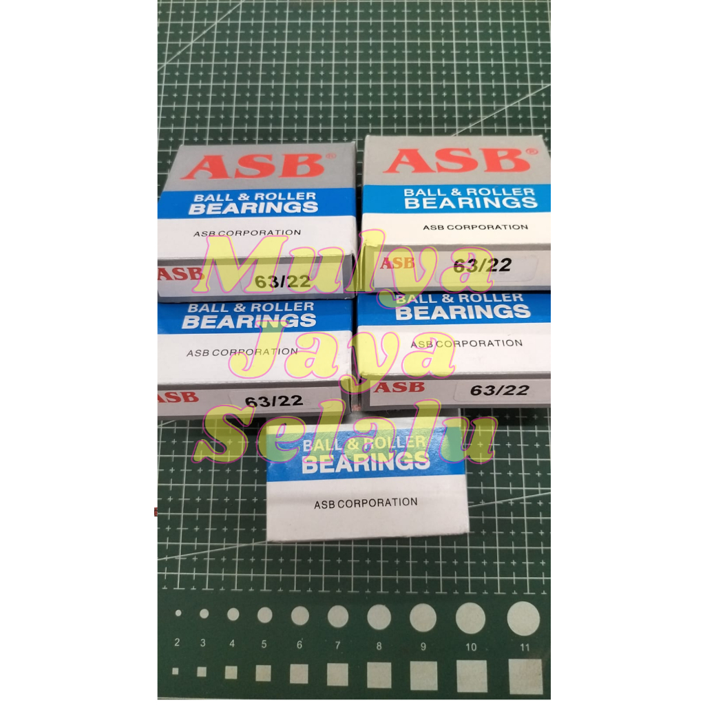 Bearing 63/22 Merek ASB Polos