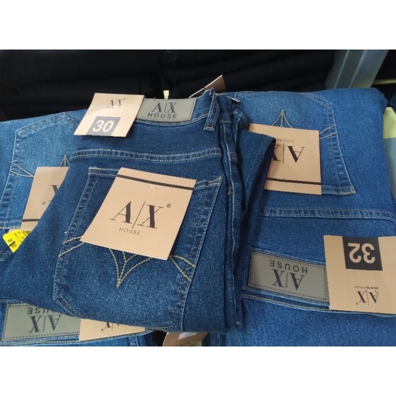 Celana Panjang Jeans Pria A|X Denim House