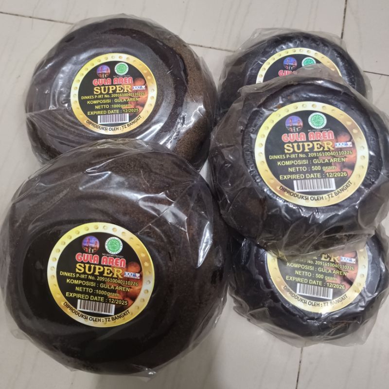 

GULA AREN SUPER 1/2kg / 1kg
