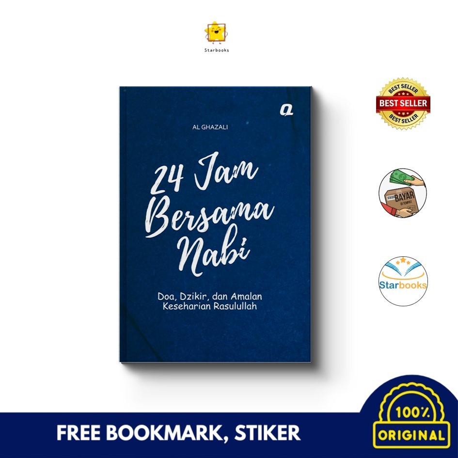 Buku 24 Jam Bersama Nabi - Qudsi Media (Agama)