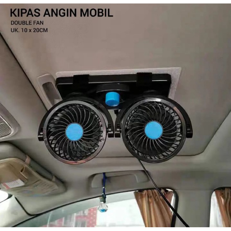 Kipas Angin Mobil Double