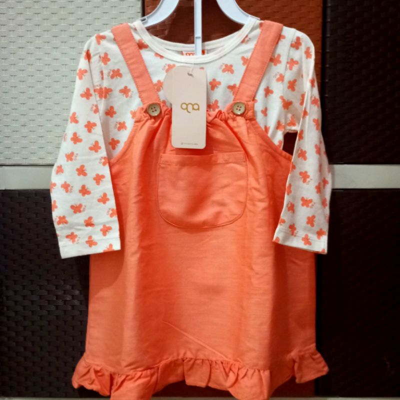 BAJU ANAK OVERALL QNA ANAK PEREMPUAN