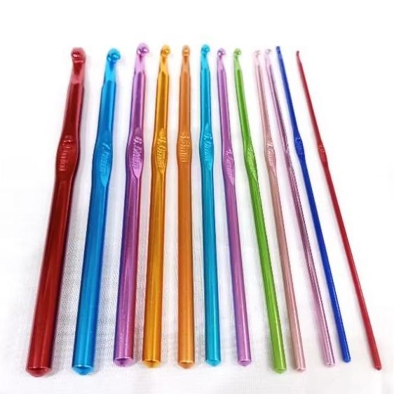 Hak Pen Merajut Set Warna/Hak Pen isi 12/Hak Pen