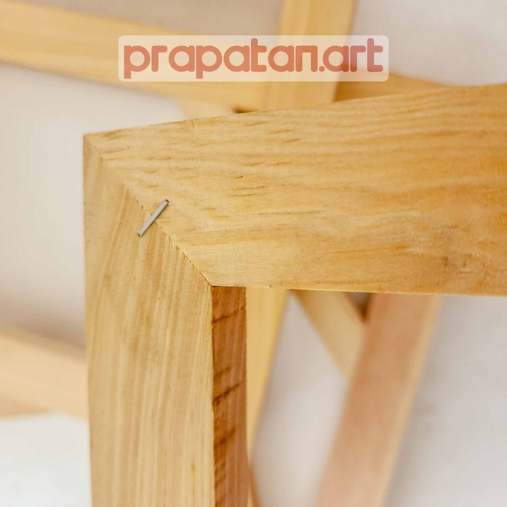 

Spanram Kanvas Lukis 50-100CM Bingkai Kayu Belakang Kanvas Canvas Wooden Back Frame