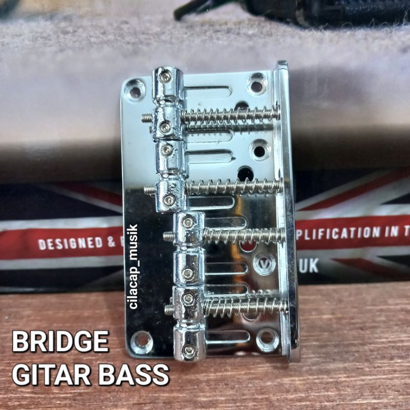 BRIDGE GITAR BASS 4 SENAR BRIDGE BASS TREMOLO GITAR
