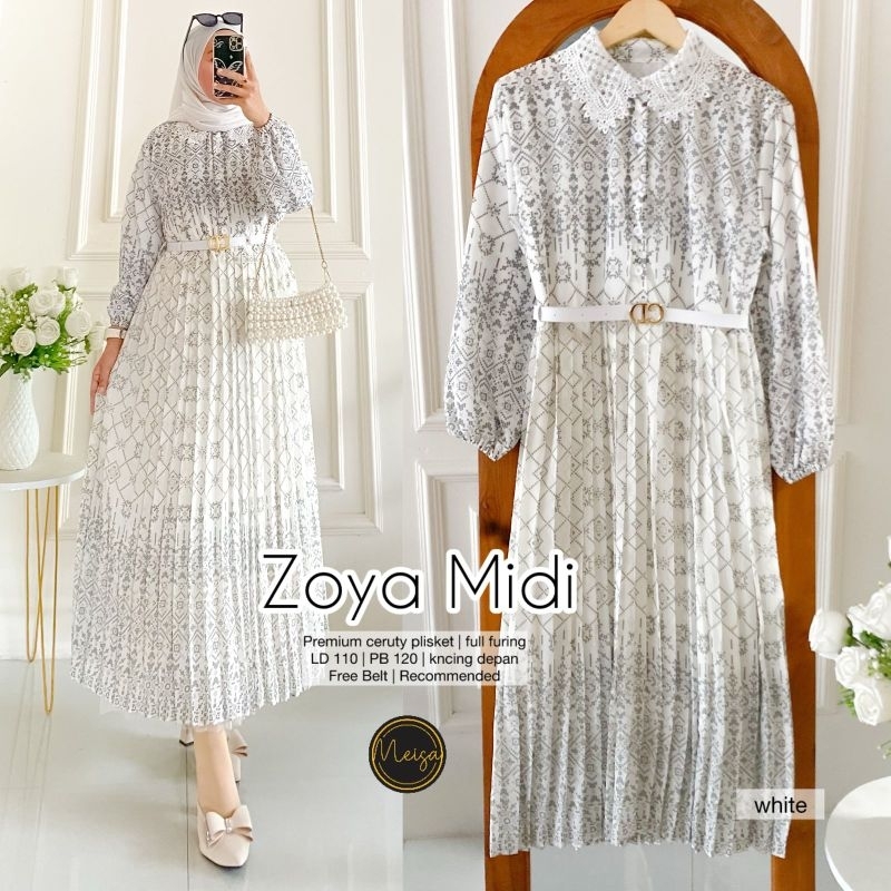 ZOYA MIDI/DRESS MIDI/DRESS KEKINIAN