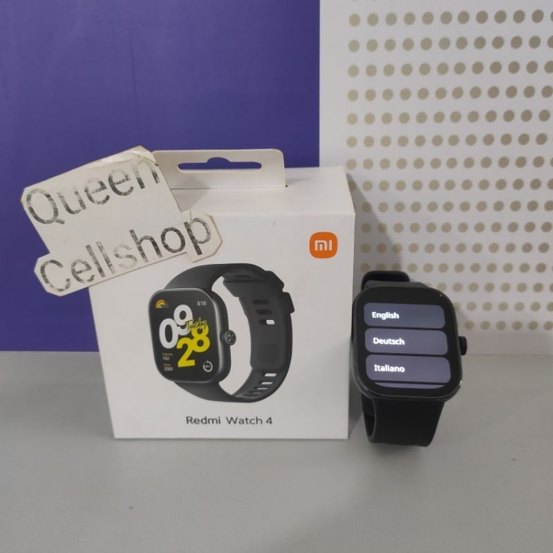 SMART WATCH XIAOMI REDMI WATCH 4 SECOND FULLSET