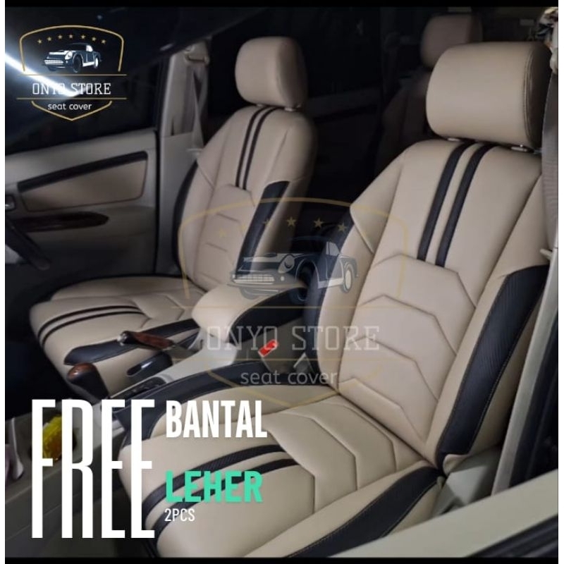 [ Ready Stock ] Sarung Jok Mobil Daihatsu Terios 2006-2012 Full Set Dua Baris Jok
