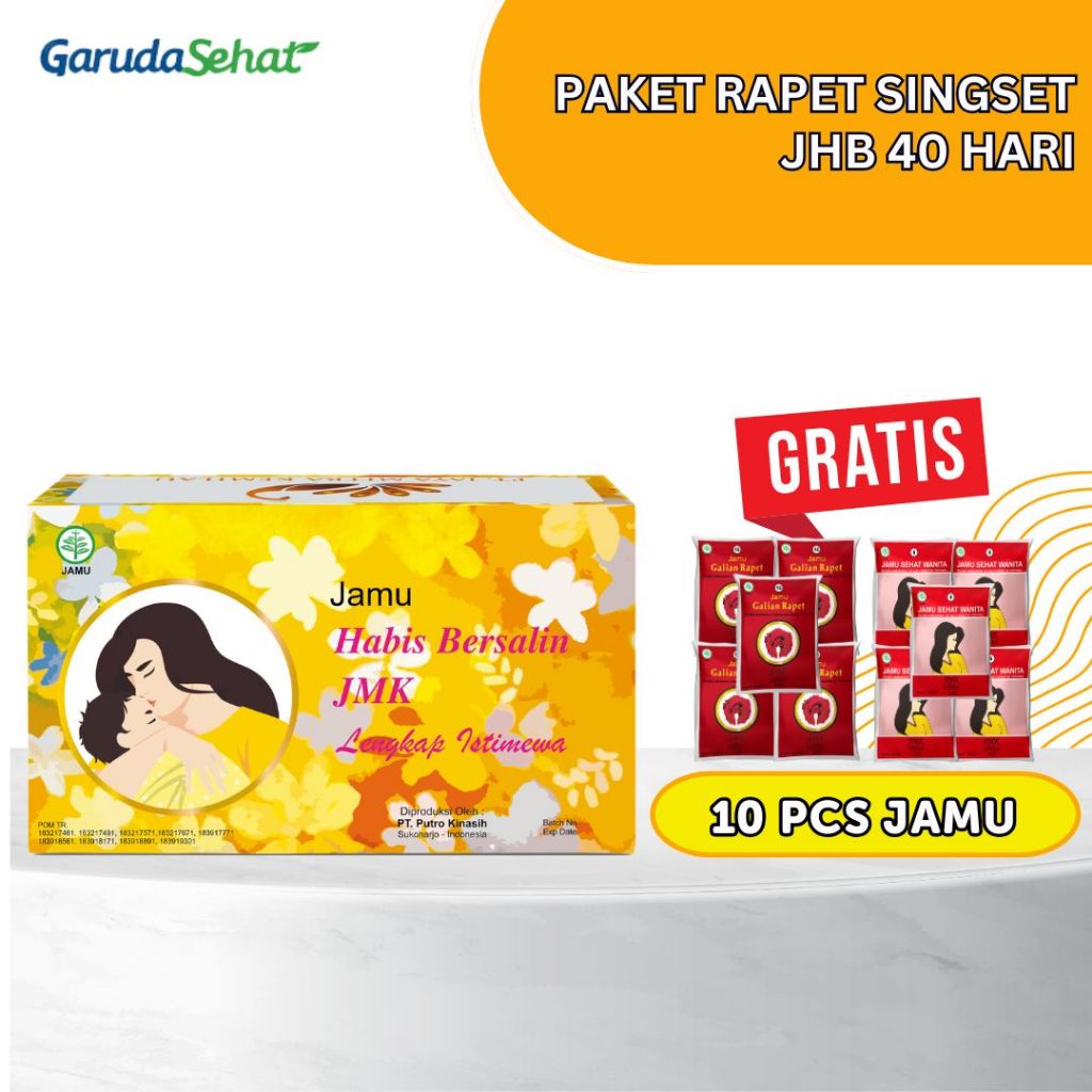 

PAKET RAPET SINGSET JAMU HABIS BERSALIN 40 HARI ISTIMEWAH