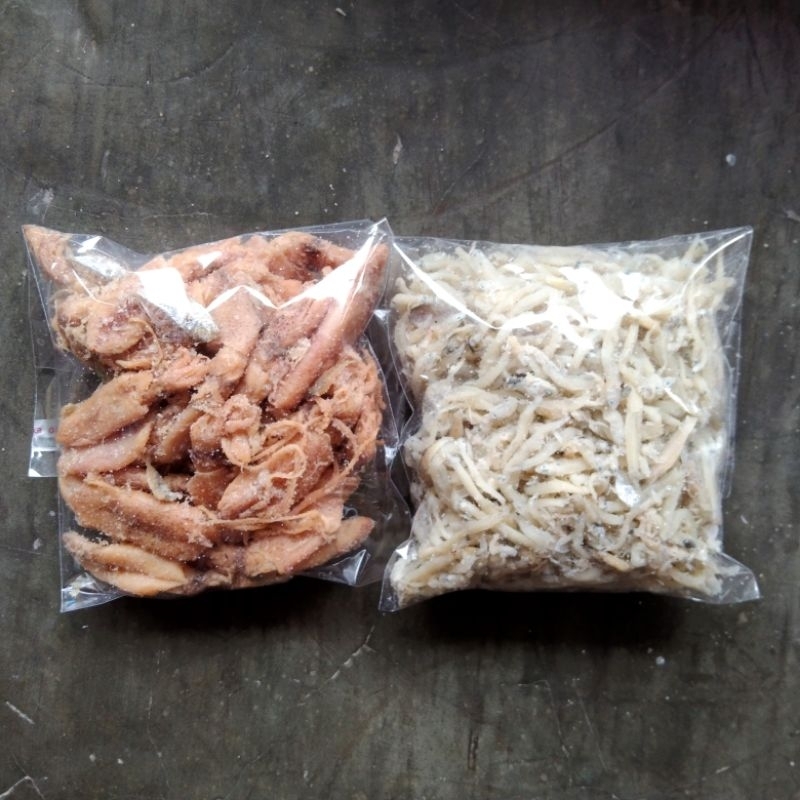 

IKAN ASIN SERBA 10RB /KEMASAN REPACK 100 GRAM