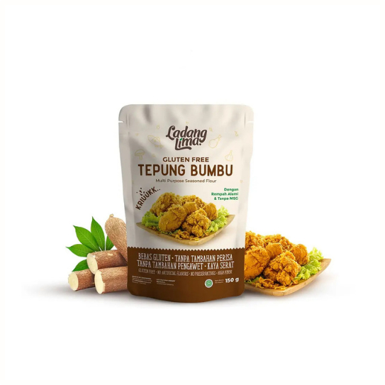 

LADANG LIMA Tepung Bumbu Serbaguna 150gr - GLUTEN FREE