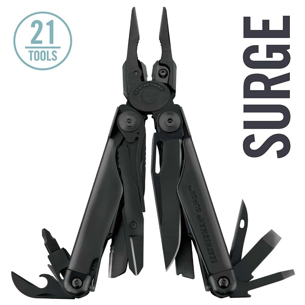 LEATHERMAN SURGE Multitool Knife Plier 21 in 1 Outdoor Multifunction Knive