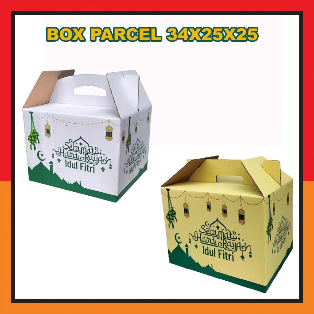 

Box Parcel Idul Fitri 34x25x25 Cm / Box Jinjing/Box Lebaran/Hampers