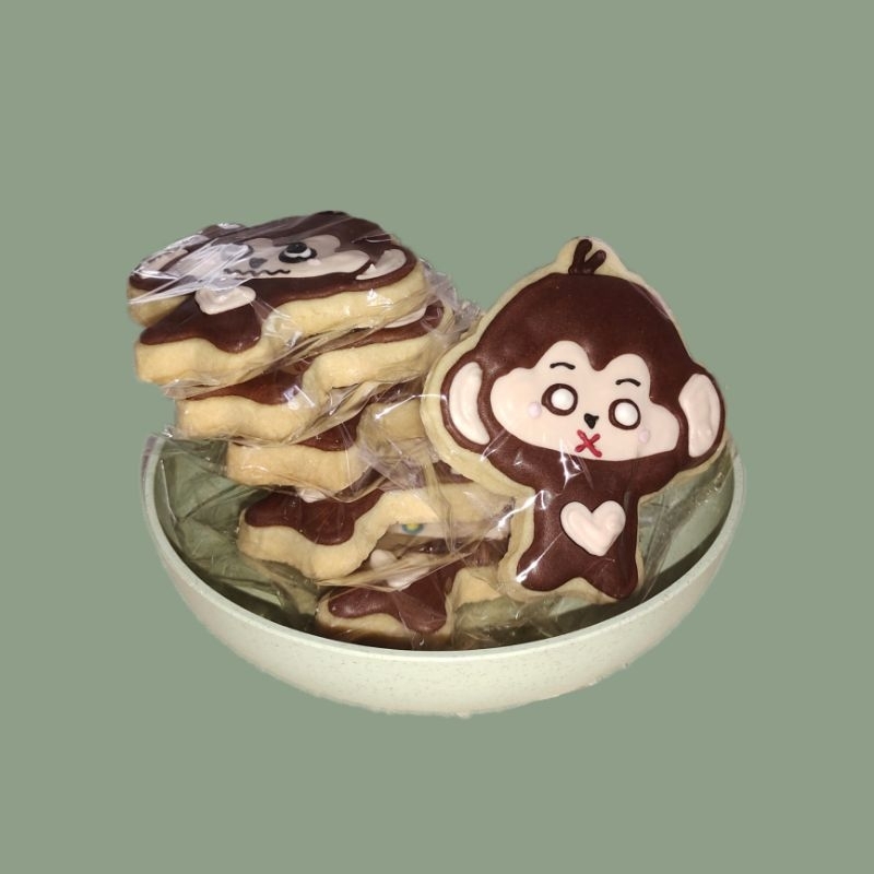 

monkey cookis, cookies monyet, kue kering, kue lebaran, kukis