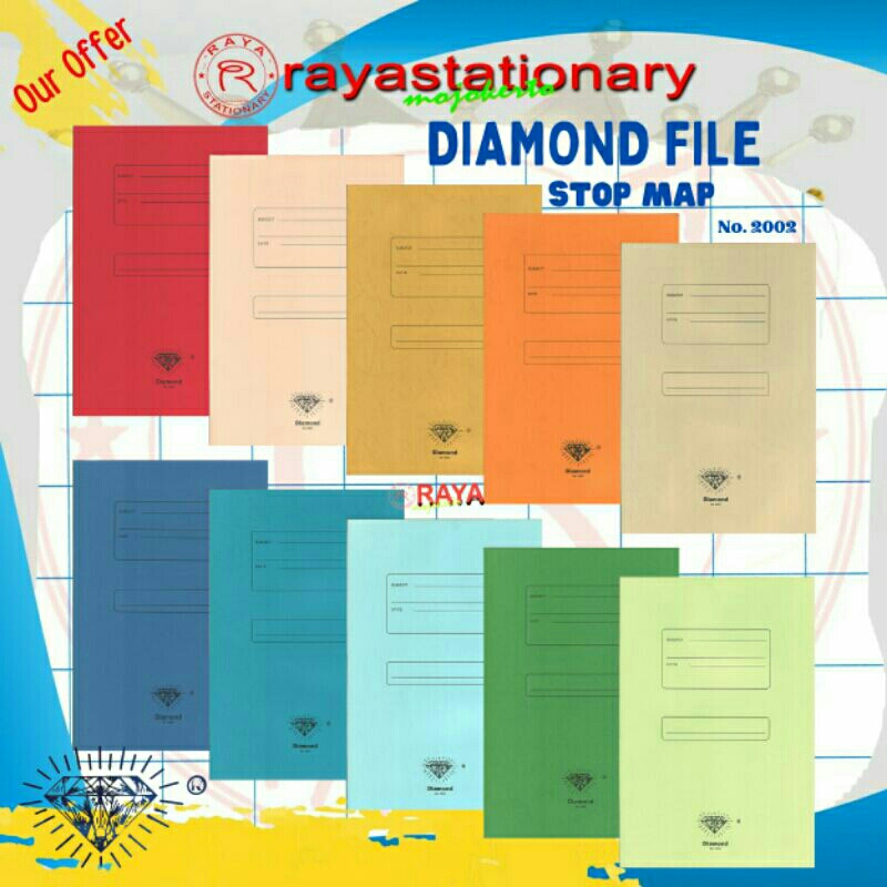 

Stofmap Kertas F4/Folio Diamond 2002