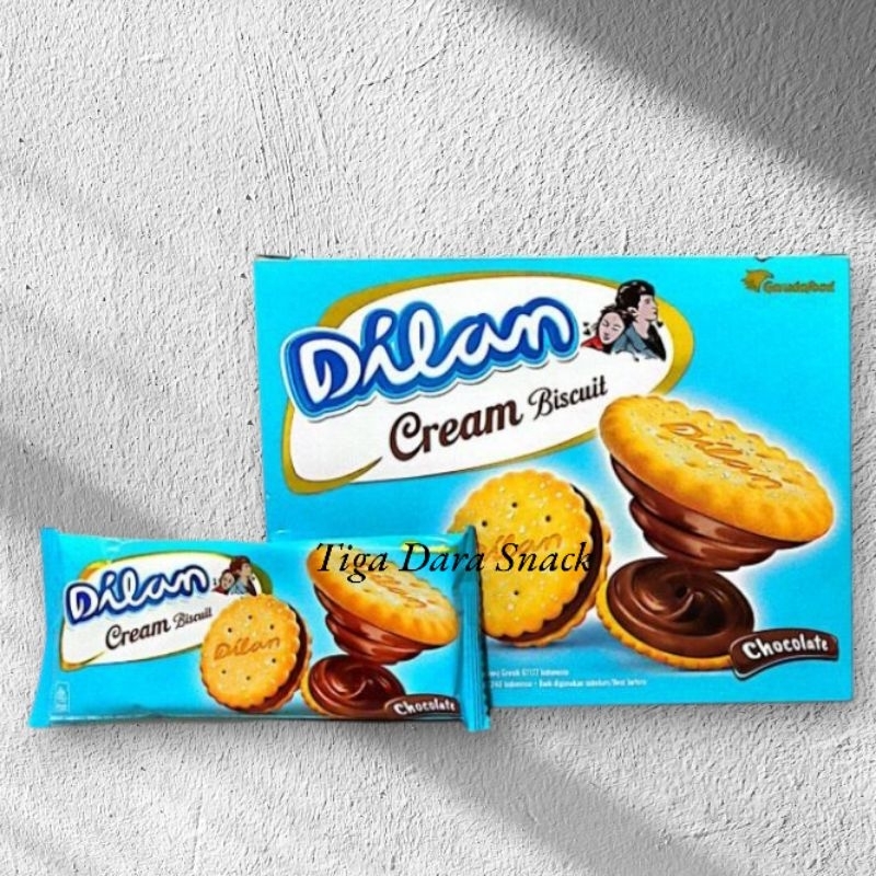 

Dilan Cream Biscuits 1 BOX Sandwich Chocolate Biskuit