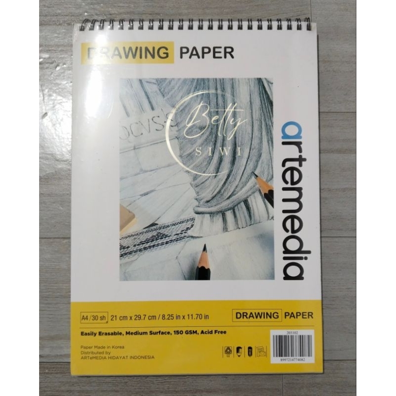 

Sketch Book ARTEMEDIA ukuran A4 150 gsm Wirebound 30 sheets